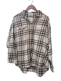 Old Navy Plaid Button-Up Shirt Long Sleeves