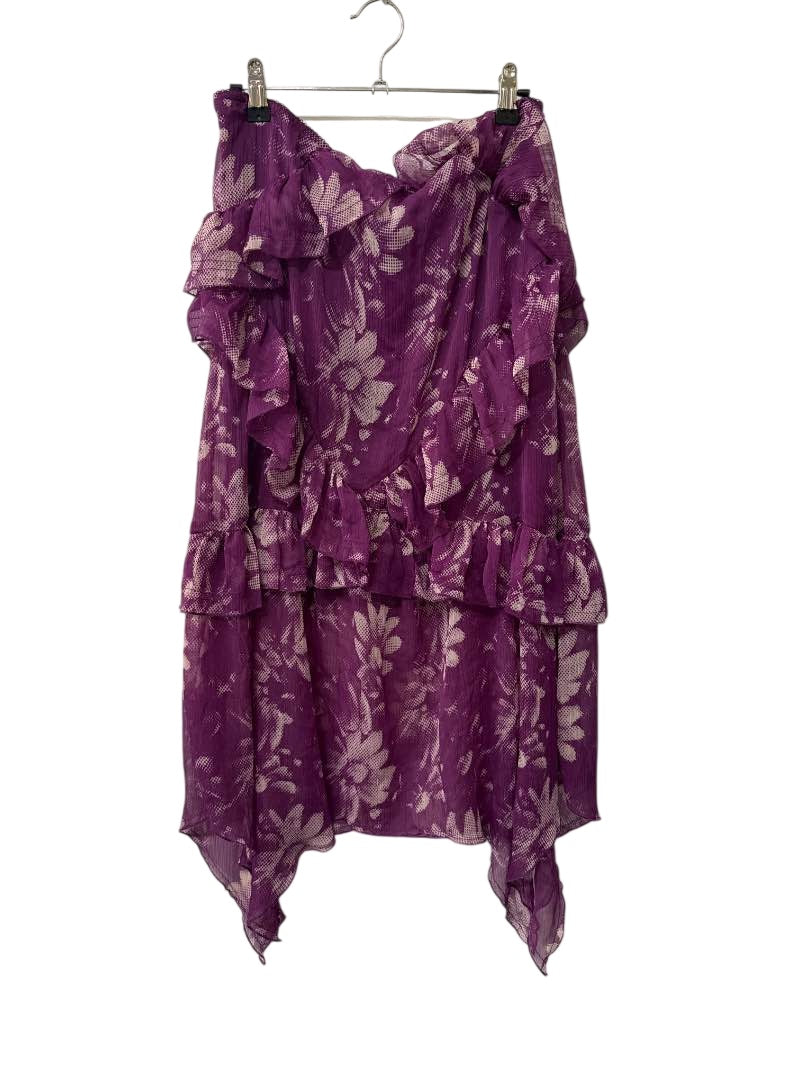 Urban Outfitters Ruffled Floral Skirt
