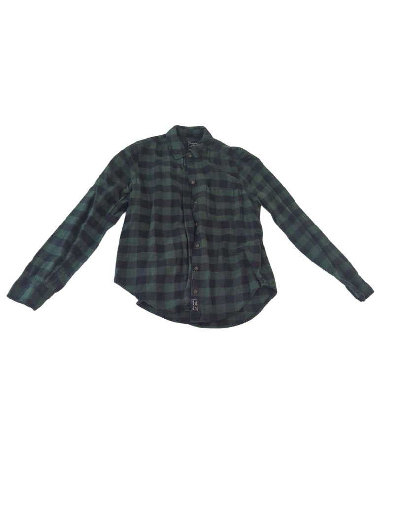 Aberceombie & Fitch Plaid Button-Up Long Sleeves