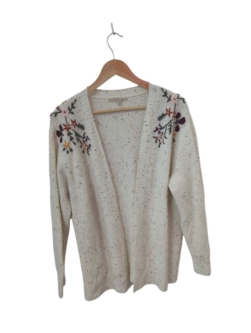 My Danielle  Embroidered Cardigan Long Sleeves