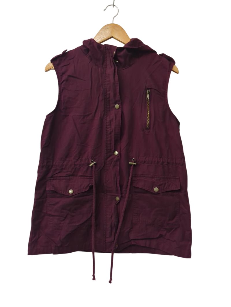 Zenna Sleeveless Utility Vest Outerwear