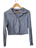 Dazy Collared Button-Up Long Sleeves