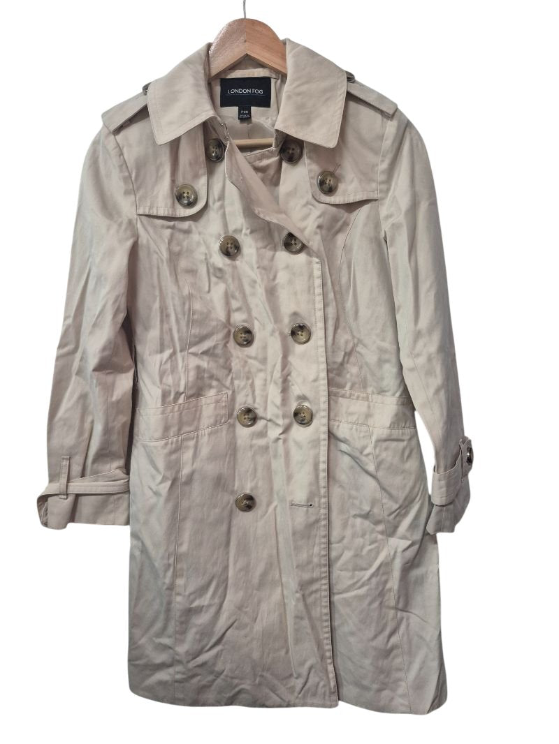 London Fog Double-Breasted Trench Outerwear