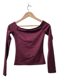 Edikted Off-Shoulder Top Long Sleeves