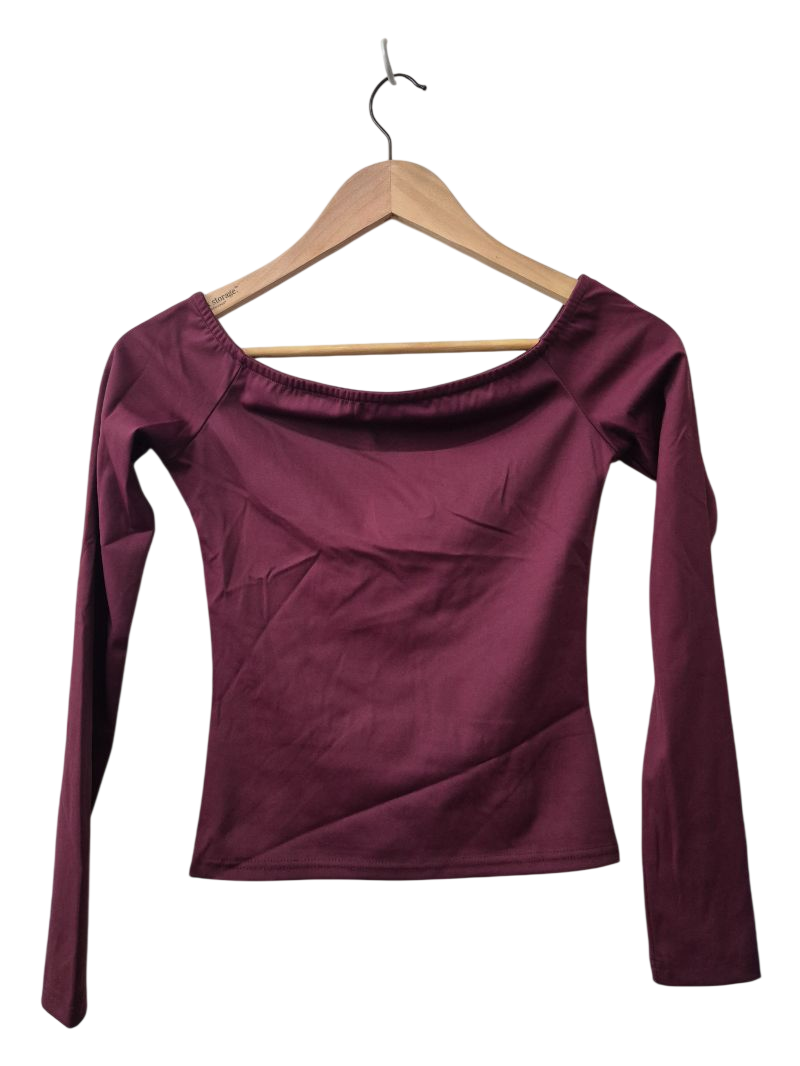 Edikted Off-Shoulder Top Long Sleeves