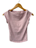 Zara Cap Sleeve Top Short Sleeves