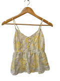 Monteau Los Angeles Peplum Cami Tanks