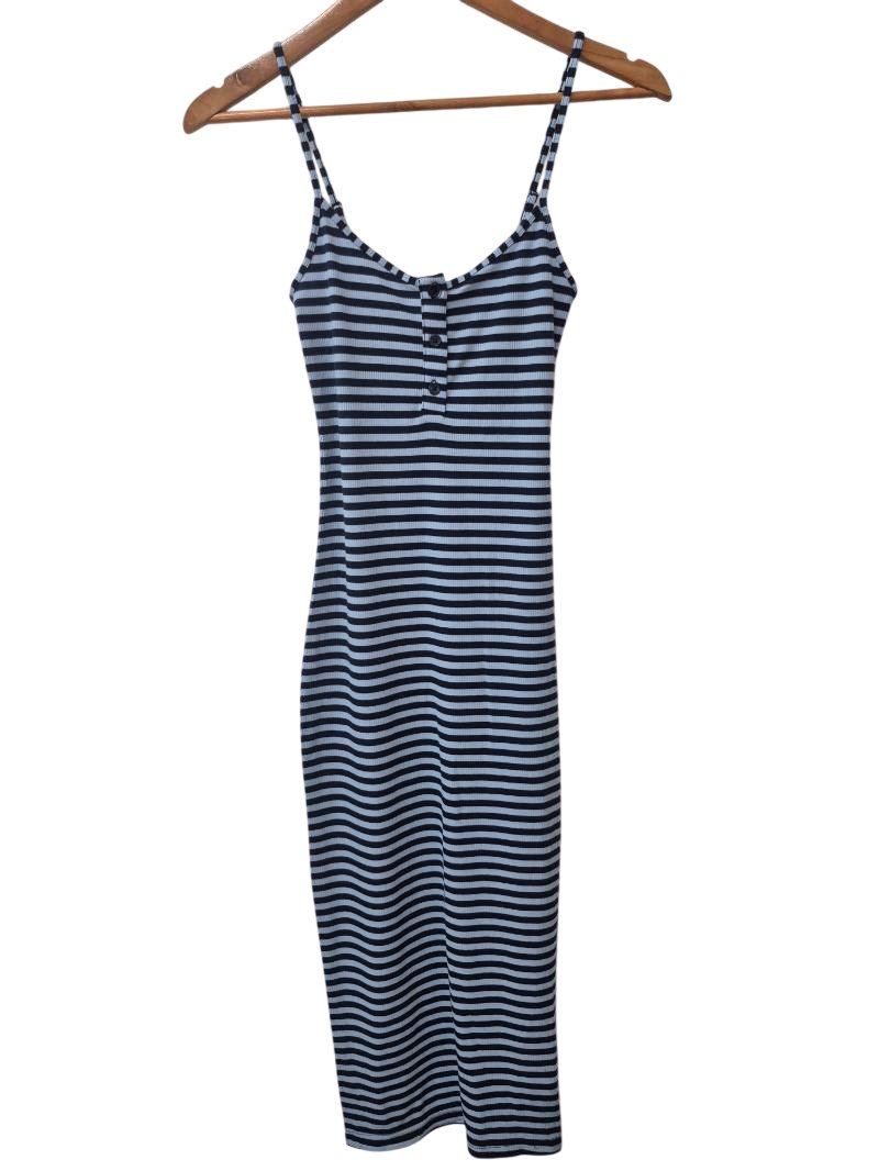 No Boundaries Striped Knit Dress Dresses