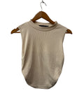 Haeof Sleeveless Mock Neck Tanks