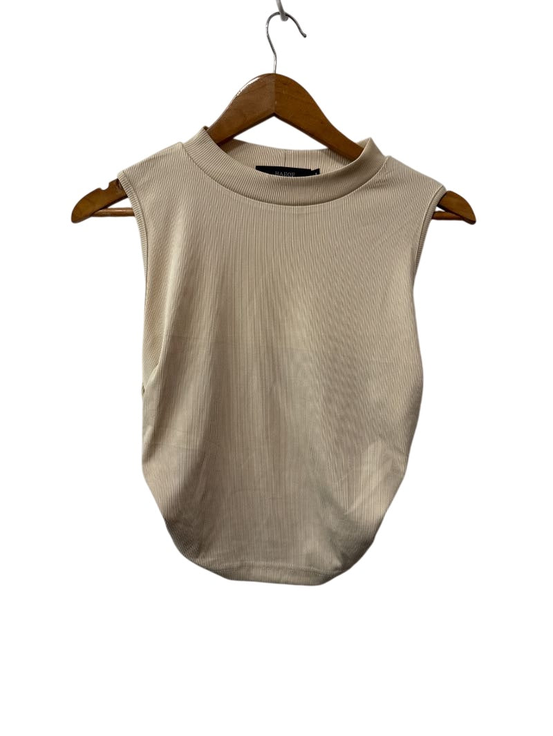 Haeof Sleeveless Mock Neck Tanks