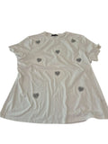 On 12th Plus Patterned T-Shirt Short Sleeves