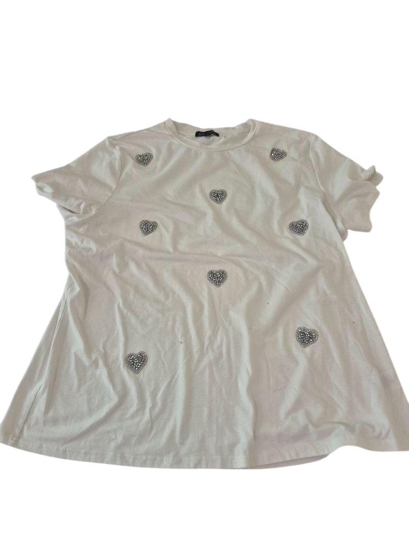 On 12th Plus Patterned T-Shirt Short Sleeves