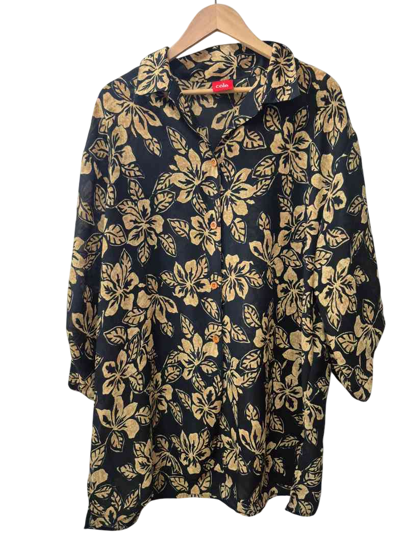 Cole Floral Shirt Dress Dresses