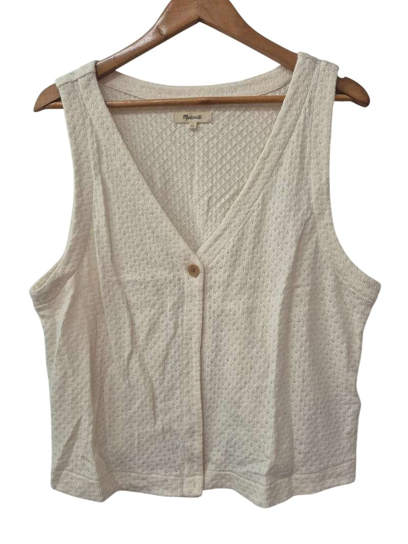 Madewell V-Neck Button-Up Tanks