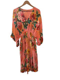 Floral V-Neck Dresses