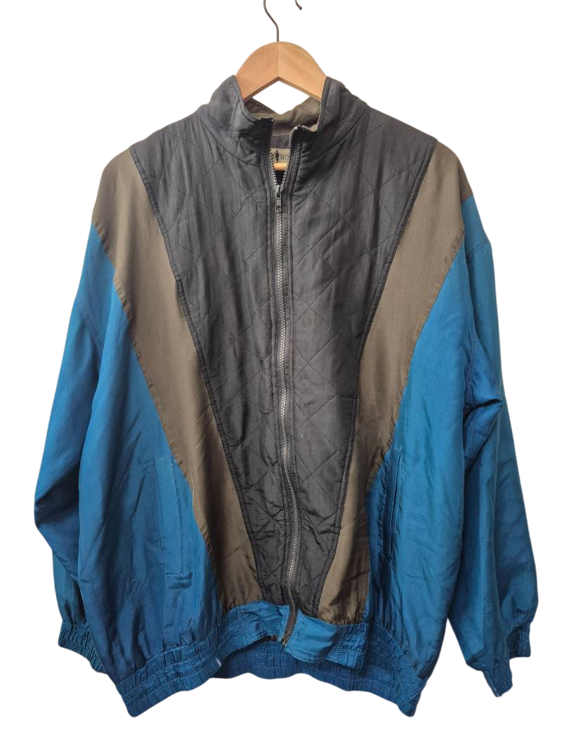 Robert Stock Colorblock Jacket Vintage