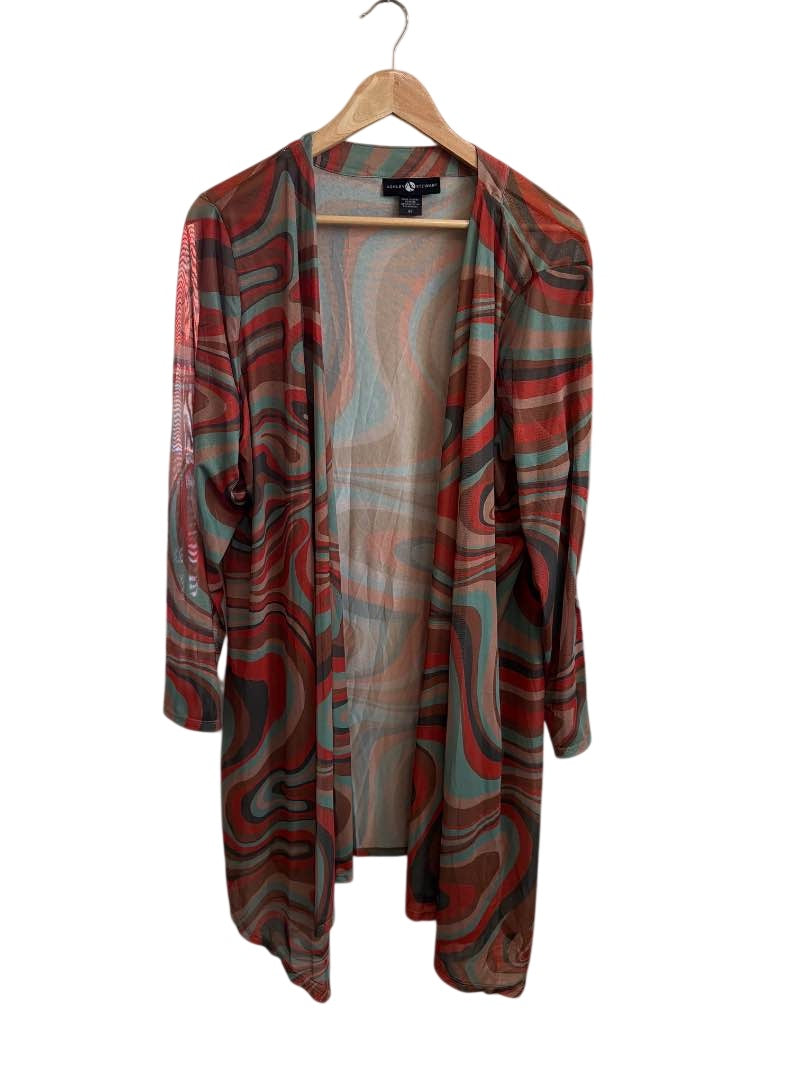 Ashley Stewart Open Front Long Sleeves