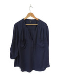 Torrid Pocket V-Neck Long Sleeves