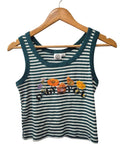 Smokey the Bear Striped Tank Tanks