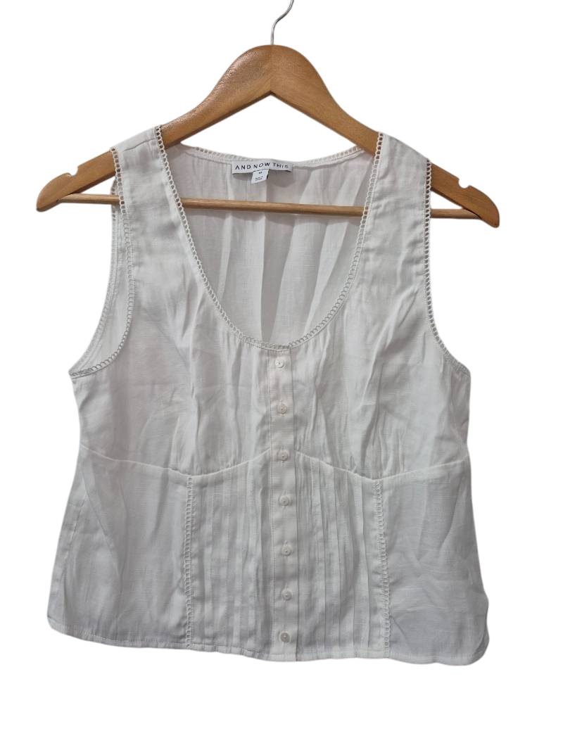 And Now This Button Down Tanks