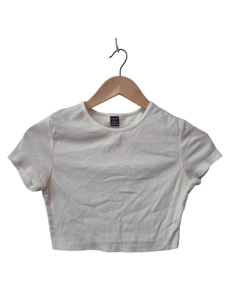 Shein Cropped Tee Short Sleeves