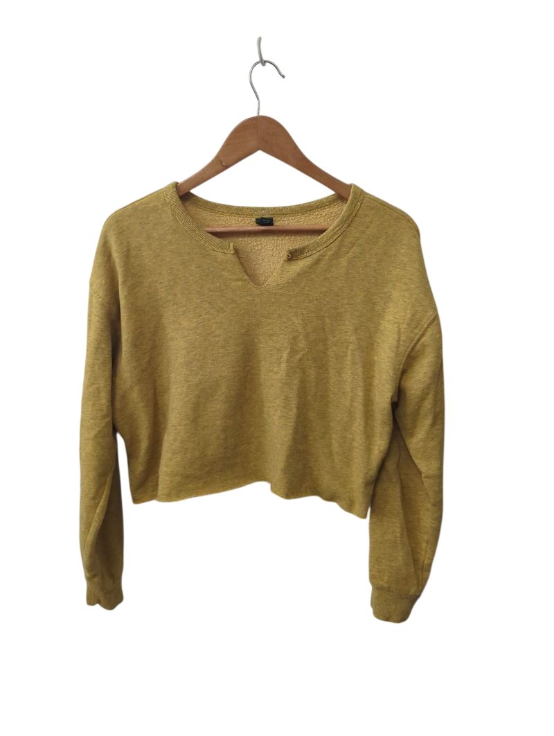 Wild Fable! Cropped V-Neck Long Sleeves