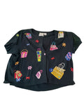 Lite Embroidered Cardigan Vintage