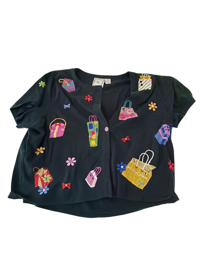 Lite Embroidered Cardigan Vintage