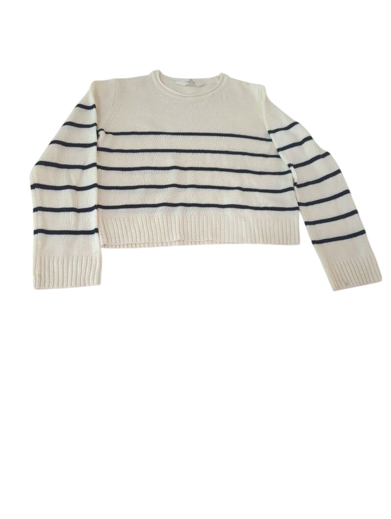 H&M Striped Crewneck Sweaters