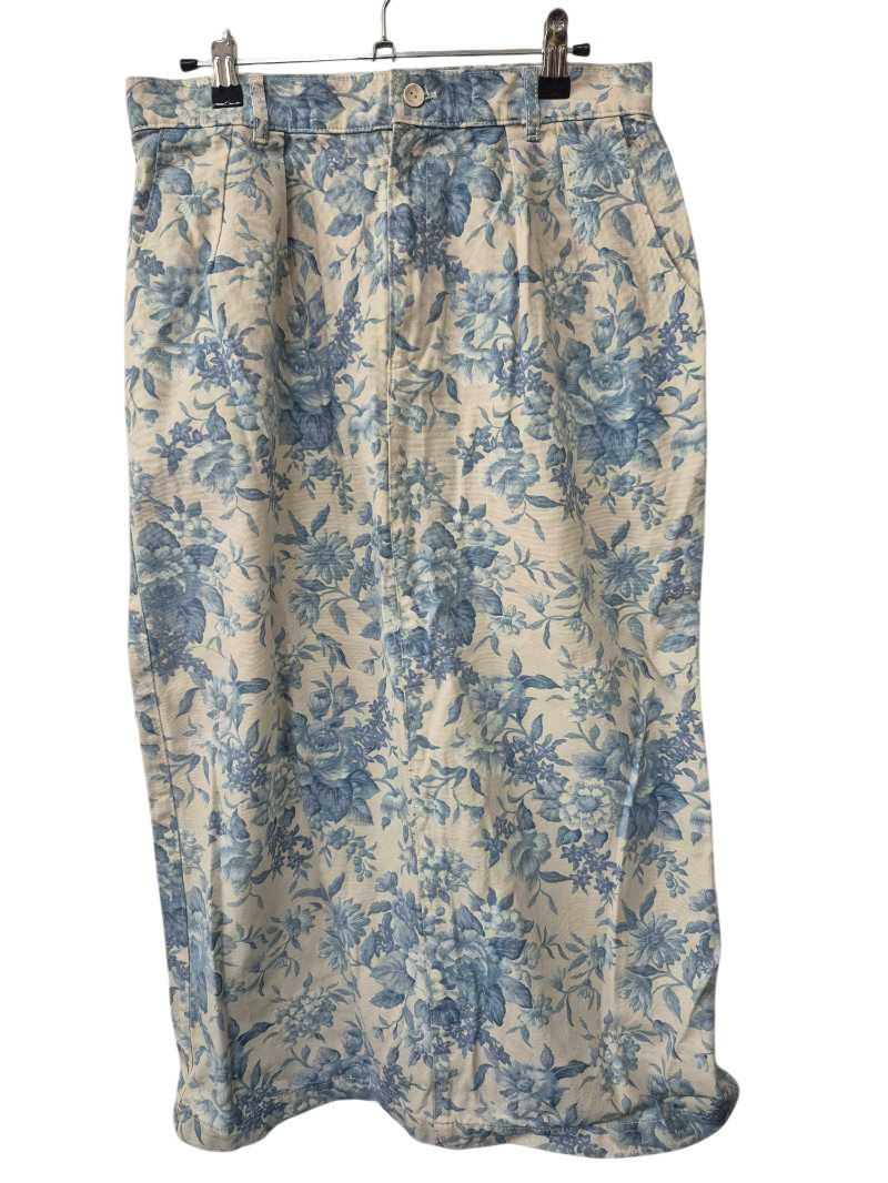 Gotcha Covered Floral Midi Skirt Vintage