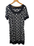 Tiana C. Retro Print Dress Vintage