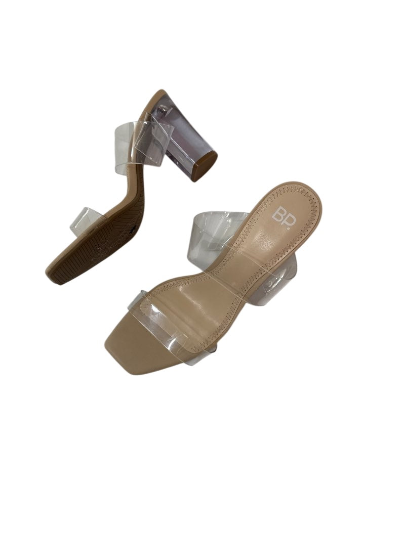 BP Clear Strap Heels