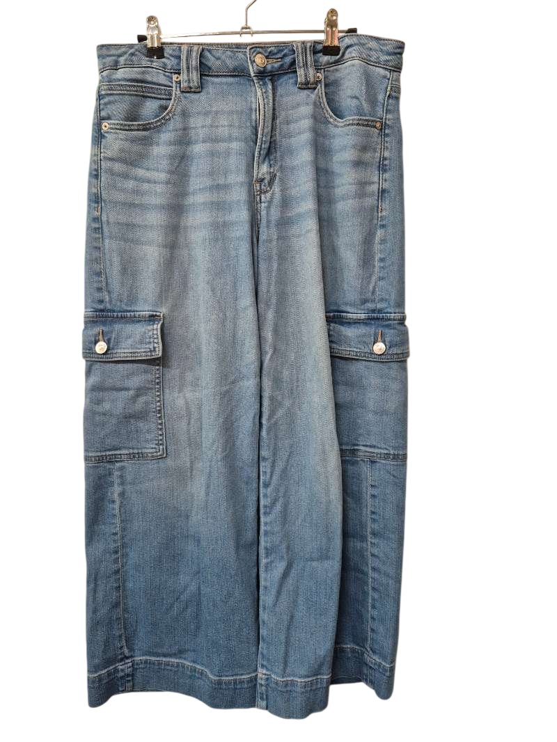 American Eagle Cargo Wide Leg Jeans