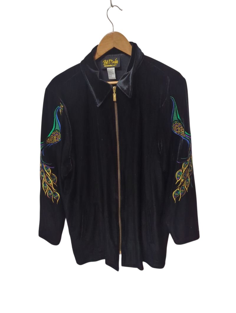 Bob Mackie Embroidered Jacket Vintage