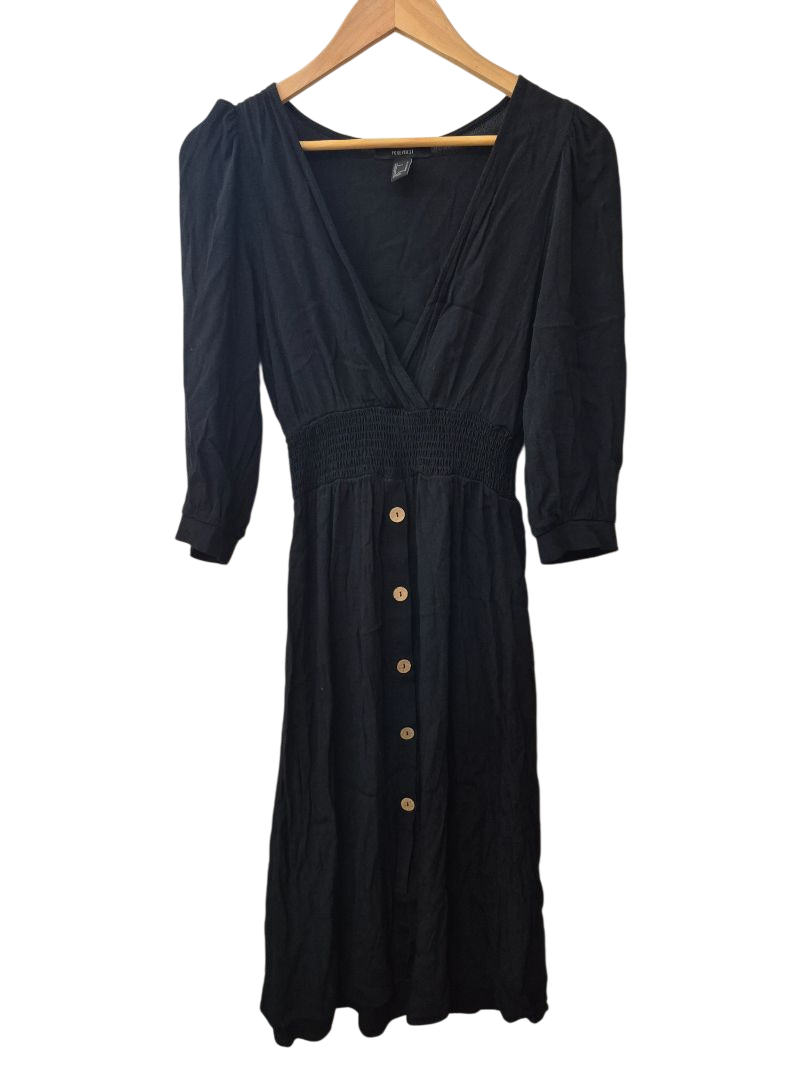 Forever 21 Button Front V-Neck Dresses
