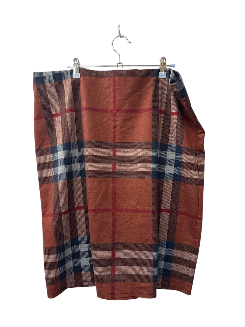New York Clothing Co Plaid Pattern Skirt
