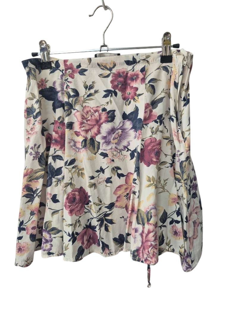 Wrapper Vintage Floral Skirt Vintage