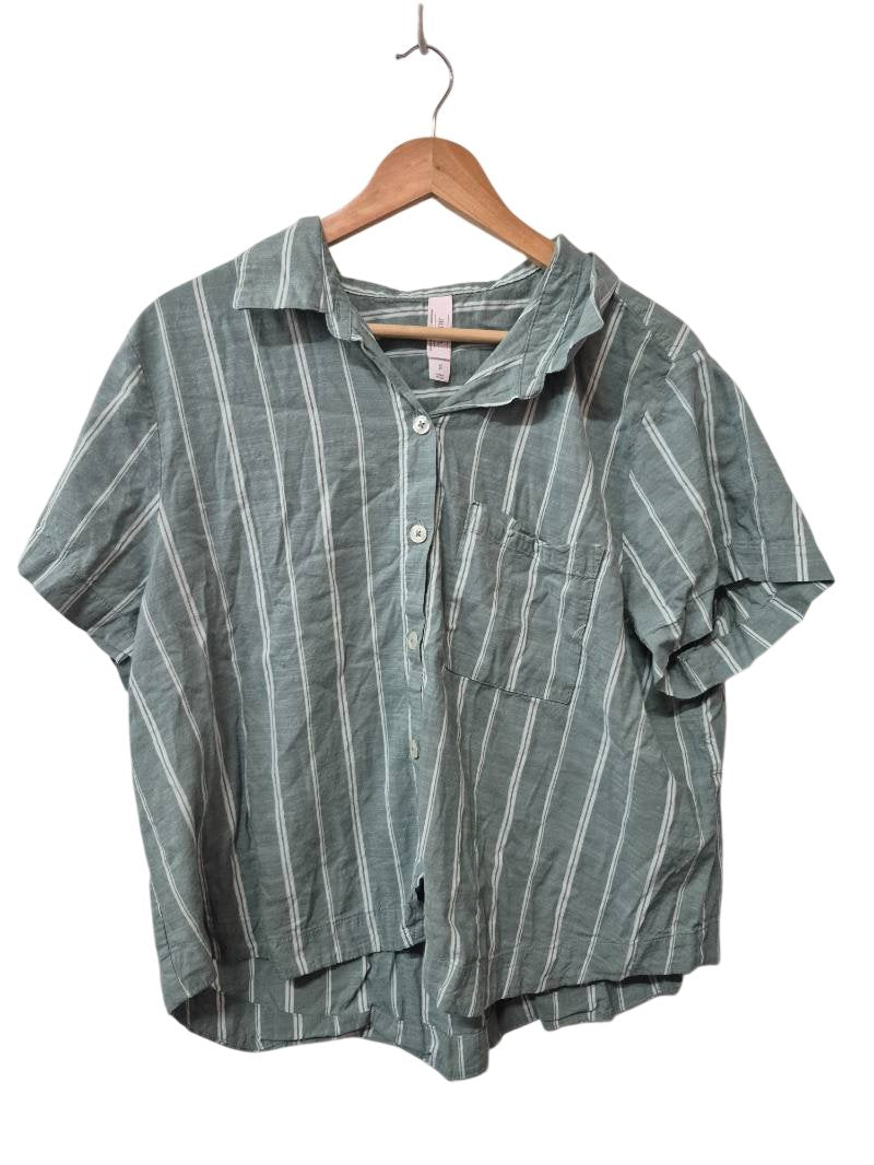 Auden Button-Up Shirt Short Sleeves