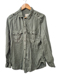 American Eagle Button-Up Shirt Long Sleeves