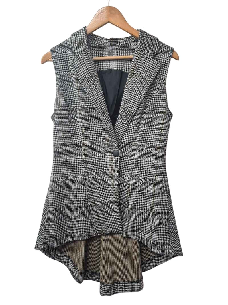 Massini Plaid Vest Tanks
