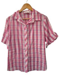 Shirt Action Vintage Button-Up Blouse Vintage