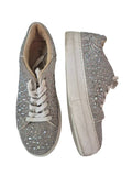 Betsy Johnson Crystal Encrusted Sneakers
