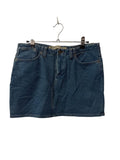 Express Denim Mini Skirt