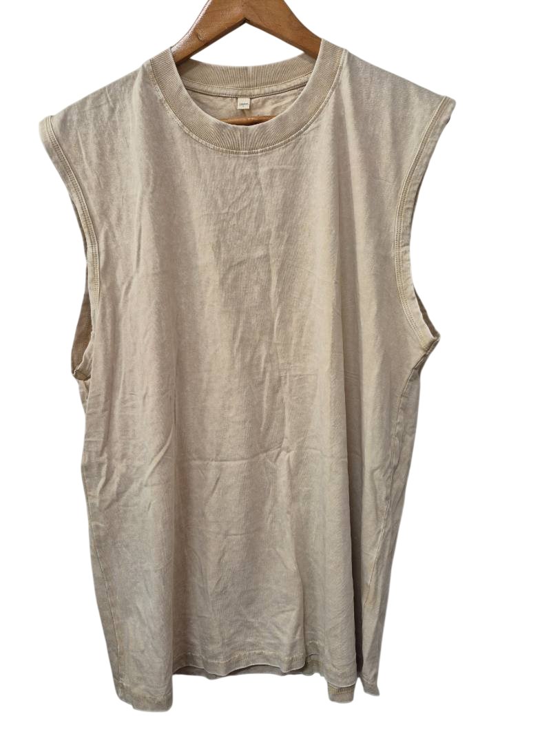 Sleeveless Crewneck Tanks