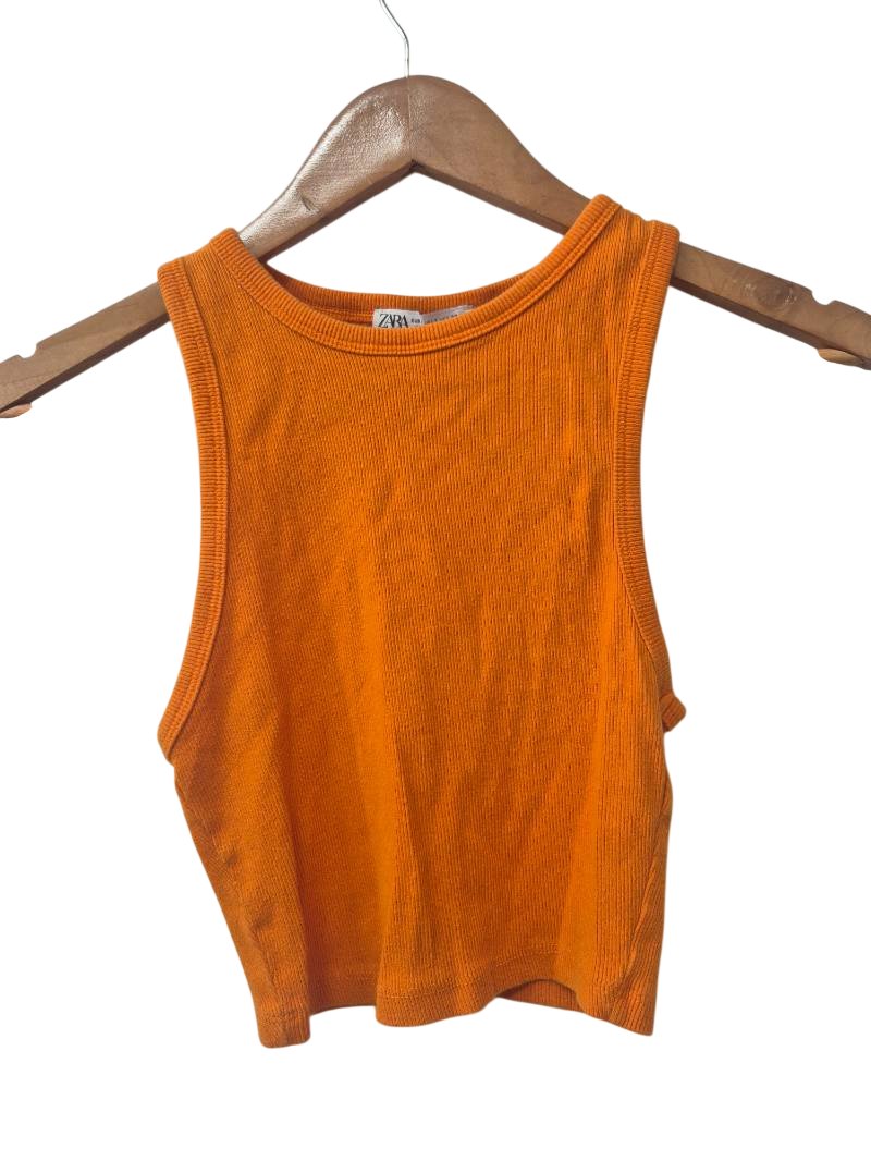 Zara Ribbed Tank Tanks