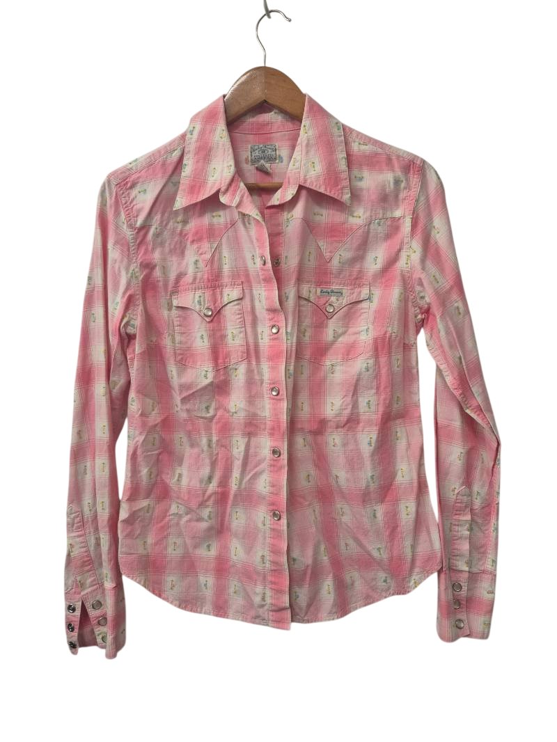 Lucky Brand Plaid Button-up Shirt Vintage