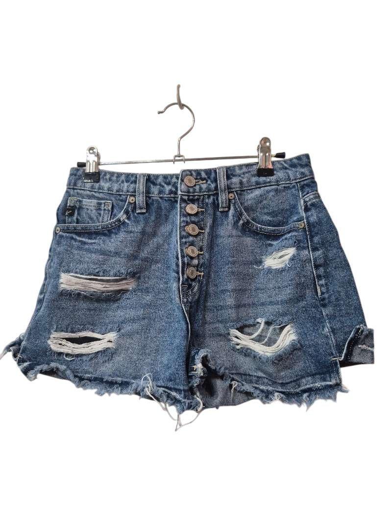 Kan Can Distressed Denim Shorts