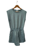 Ofeefan Sleeveless Drawstring Dresses