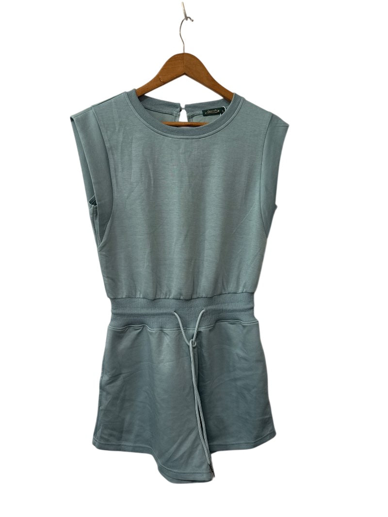 Ofeefan Sleeveless Drawstring Dresses