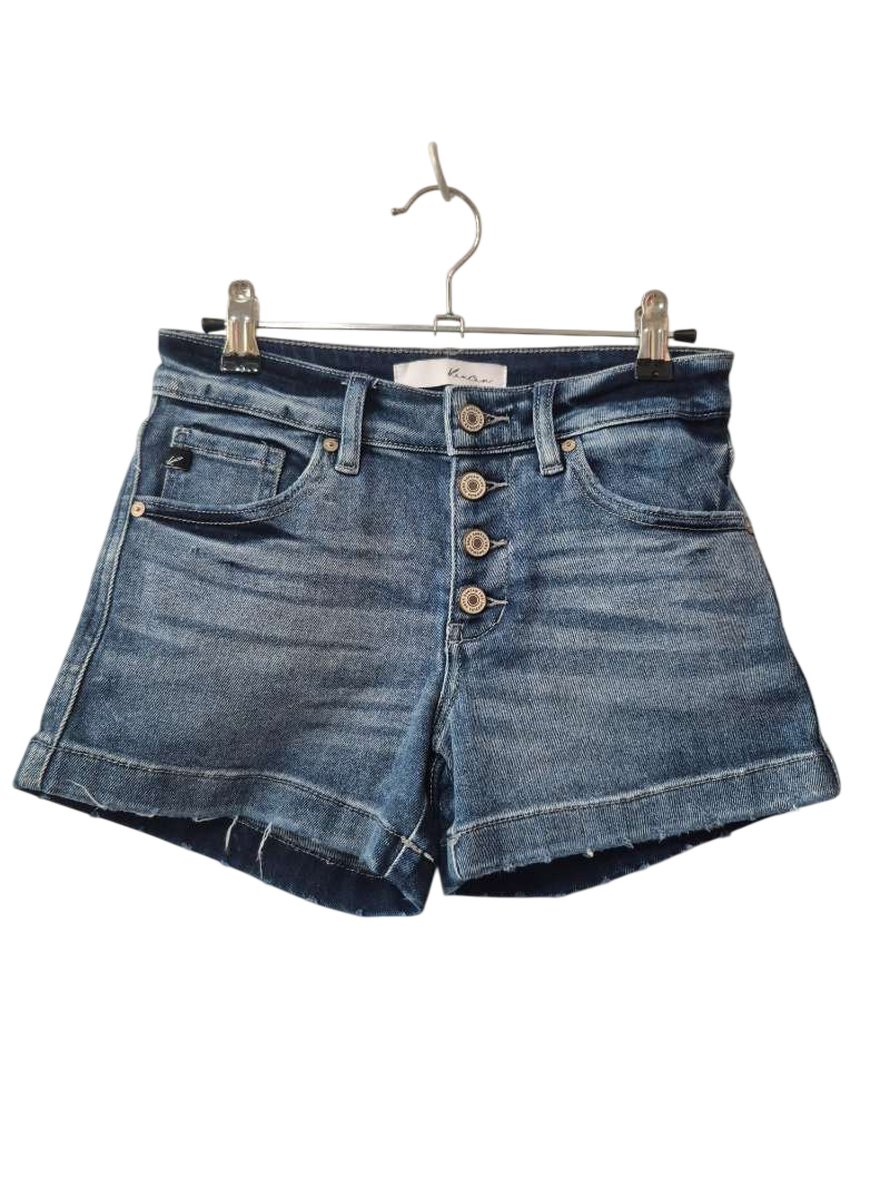 KanCan High-Waisted Denim Shorts